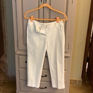 White business casual pants